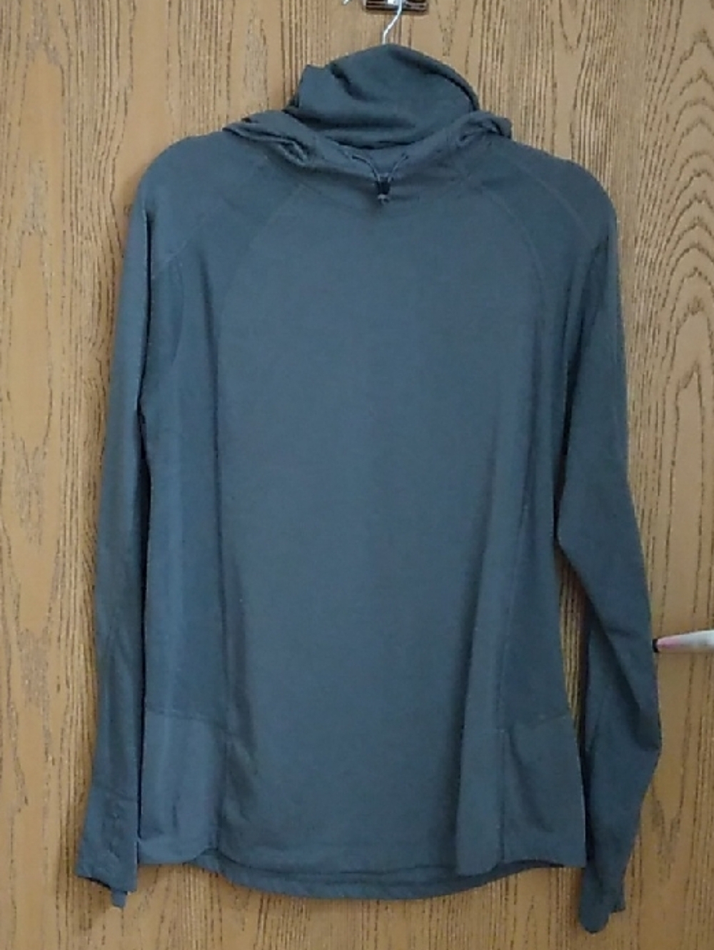 Under Armour Dark Gray HeatGear Running Hooded Top